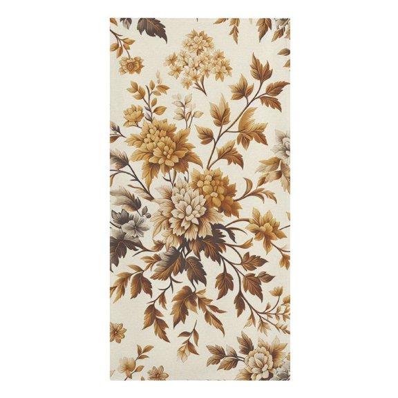 Floral Block Microfiber Beach Towel Absorbent Compact Towels for Swimming Pool Beach Travel Things for Vacation Essentials Adult Gift,61.430.3Inch