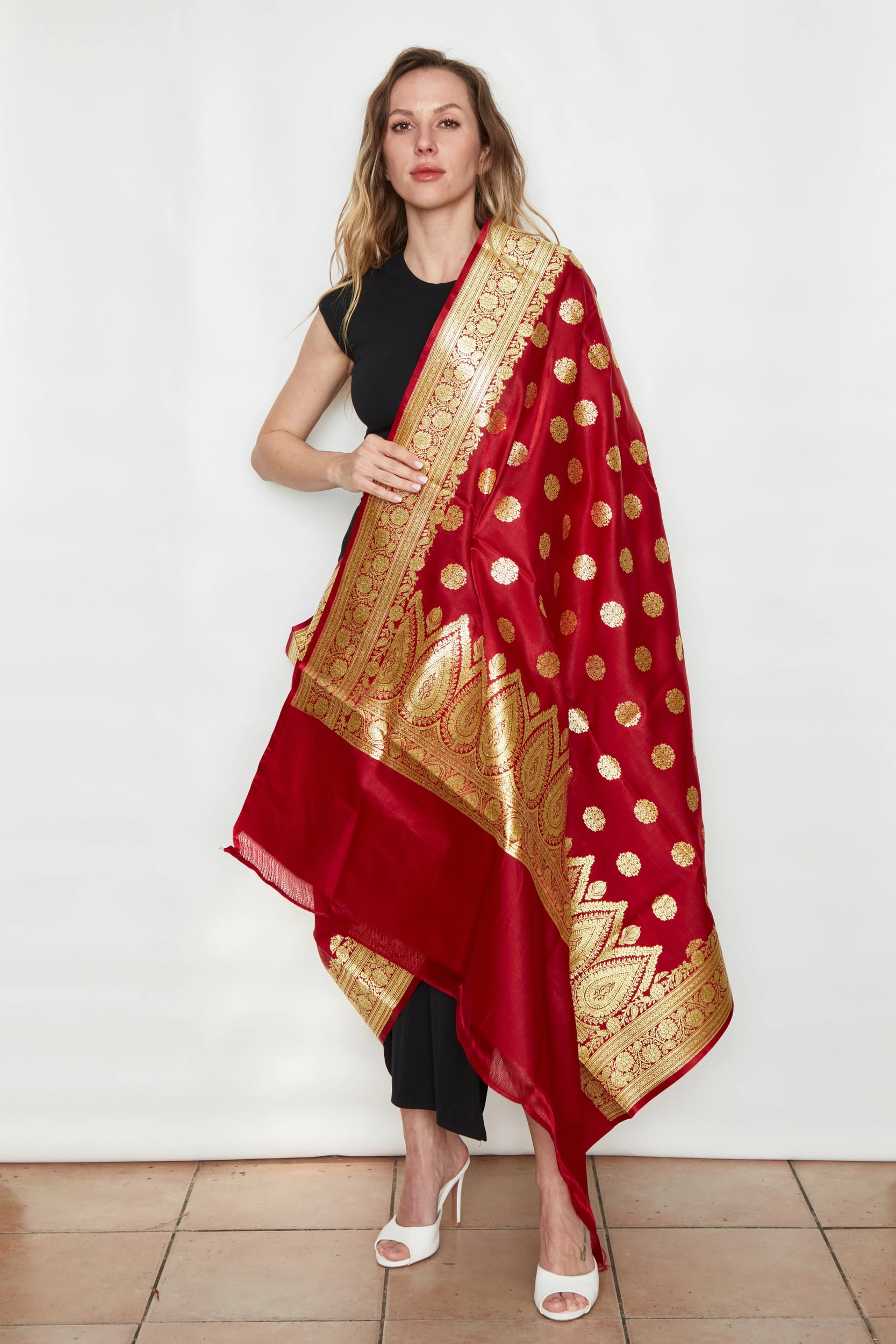 Fraas Floral Embroidered Stole