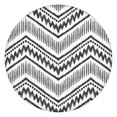thumbnail image 1 of Floral Bohemian Elastic Tablecloth for Round Tables 44 Inch Fits 38-42 Liquid Resistant Surface Family Dinners Events, 1 of 7