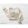 thumbnail image 1 of Floral Book Lover Sweatshirt, Bookworm Crewneck for Readers, Booktok Gift, Librarian Graphic Shirt, 1 of 5