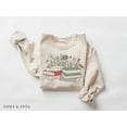 thumbnail image 1 of Floral Book Lover Sweatshirt, Bookworm Crewneck for Readers, Booktok Gift, Librarian Graphic Shirt, 1 of 5