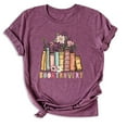 thumbnail image 1 of Floral Booktrovert T-shirt, Cute Book Lover Shirt, Book Worm Gift, Librarian Shirt, Books Graphic Tee, Reading Shirt TH1406B19, 1 of 5
