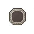 thumbnail image 1 of Floral Border 54" Octagon Rug Sand, 1 of 1