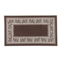 Floral Border Rug