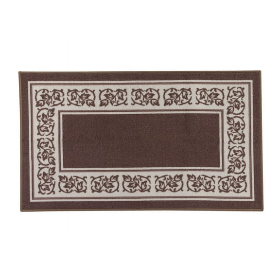 Floral Border Rug