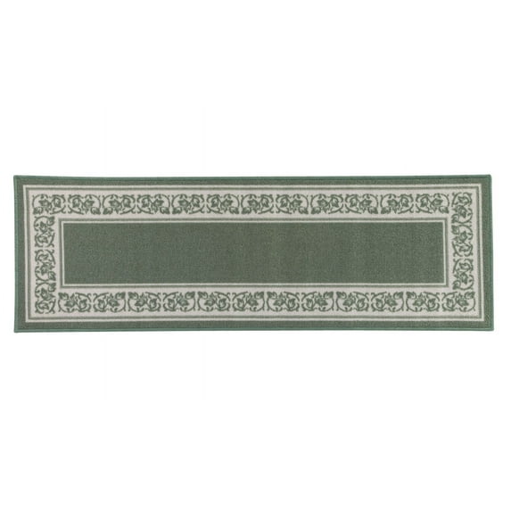 Floral Border Rug