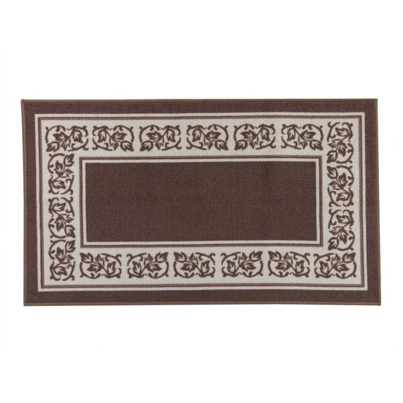 Floral Border Rug