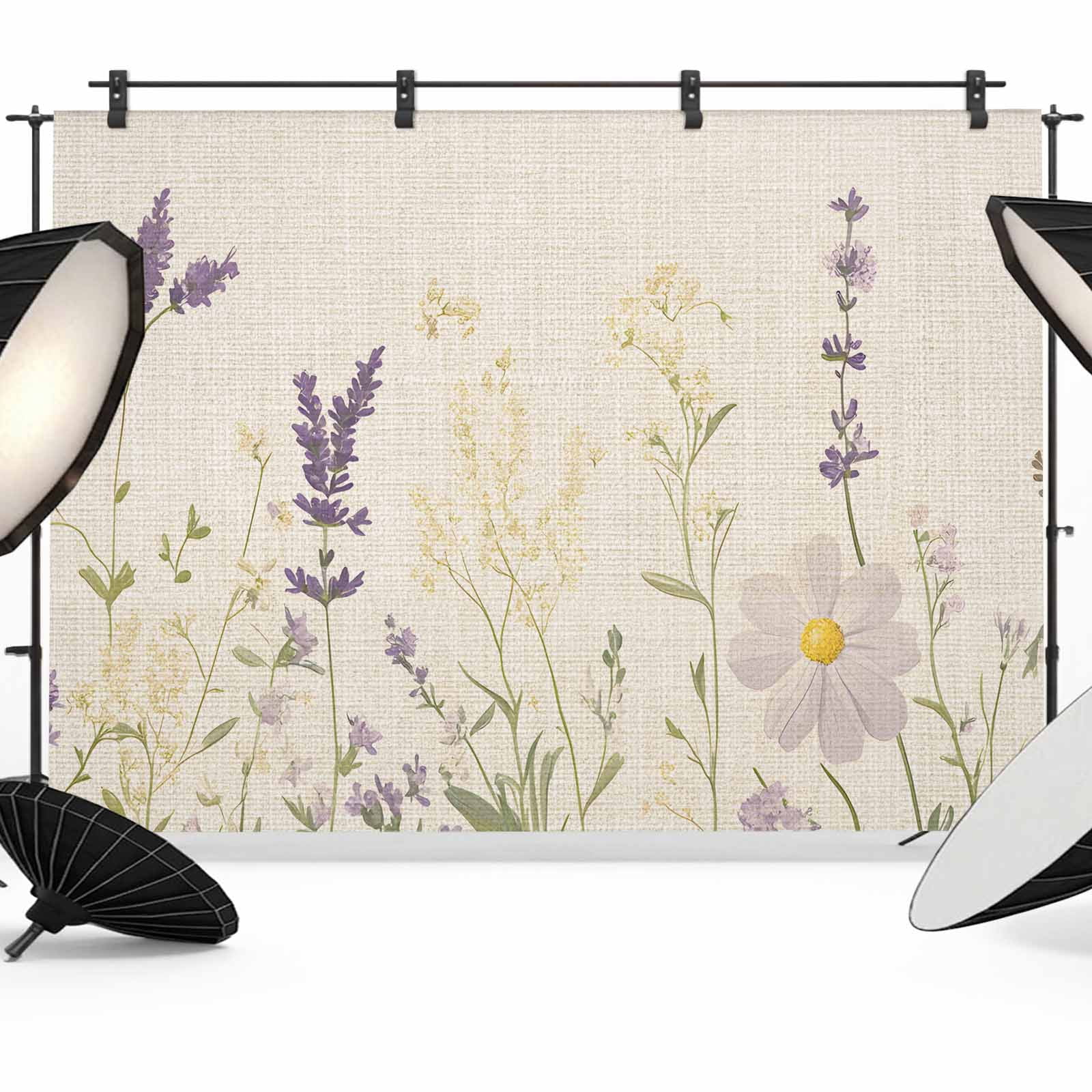 Botanical Backdrop Floral Botanical Backdrop for Photoshoot, Photography Photo Studio ...
