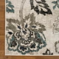 thumbnail image 1 of Floral Botanical Jacobean Area Rug or Runner, 4' x 6', Deep Royal, 1 of 6