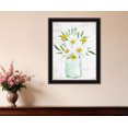 thumbnail image 1 of Floral Bouquet Black Framed Print Wall Art, 1 of 9