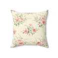 thumbnail image 1 of Floral Bouquet Pattern - Spun Polyester Square Pillow, 1 of 3