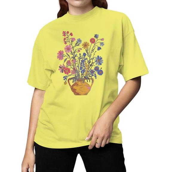 Floral Bouquet Vintage Art Women's T-shirt