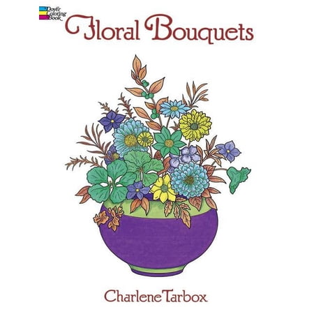 Floral Bouquets Coloring Book