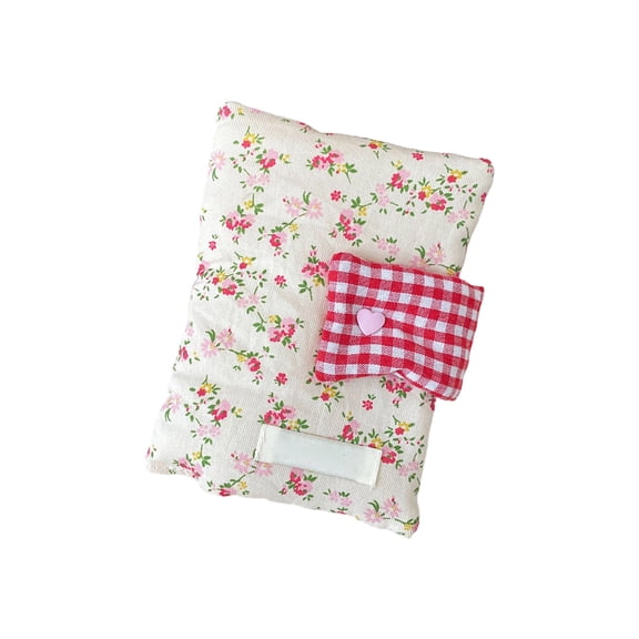 Floral Bowknot Design Notebook Cover Stylish Protective Case For Diaries, Journals & Travel Use