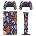 thumbnail image 1 of Floral, Brown PS5/PS5 Slim Digital Disc Skin Sticker For Console And Controller Skins, 1 of 7