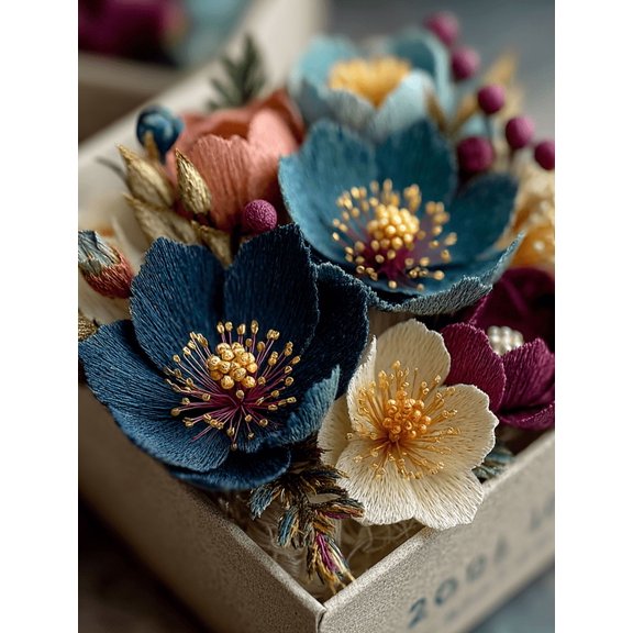 Floral Bug Craft Kit Canvas Gift For Girlfriend Hobby Home Wall Decor