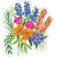 thumbnail image 1 of Floral Bunches Shaped Die Cut Party/Beverage/Cocktail Napkins, 1 of 5
