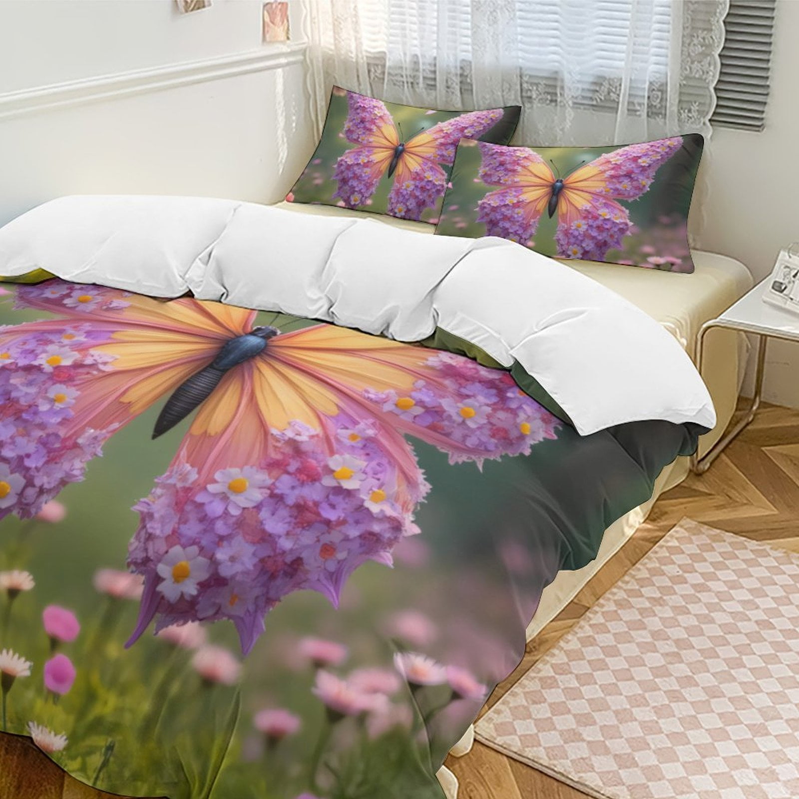Dancing Wings Duvet Cover Set GFTOTP7658