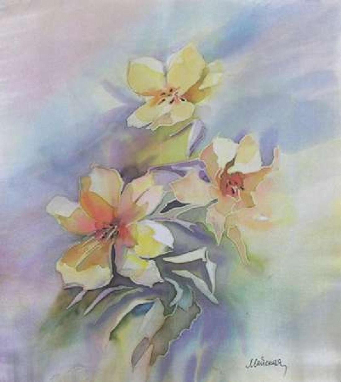 Floral Canvas Art - Alisa Mayskaya (24 x 24)