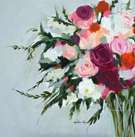 Floral Canvas Art - Melissa Lyons (24 x 24)