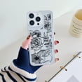 thumbnail image 1 of Floral Case for iPhone 15, Clear Case with Flower Pattern Cute Cover for Girls Women Slim Lightweight Silicone Shockproof Non-Yellowing Phone Case for iPhone 15, Flower-C, 1 of 8