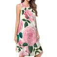 thumbnail image 1 of Floral Casual Sleeveless Loose Sundress Dress For Women Summer Dress Daily Woman, 1 of 4