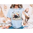 thumbnail image 1 of Floral Cat Shirt, Cat Lover T-shirt, Cat Book Shirt, Cat Lover Gift, Gift for Her, Cat Mom Shirt Gift, Cute Cat Shirts, Cute Book Cat Tshirt, 1 of 4