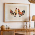 Floral Charming Chicken Rustic Kitchen Farmhouse Nature Poster , Poster ...