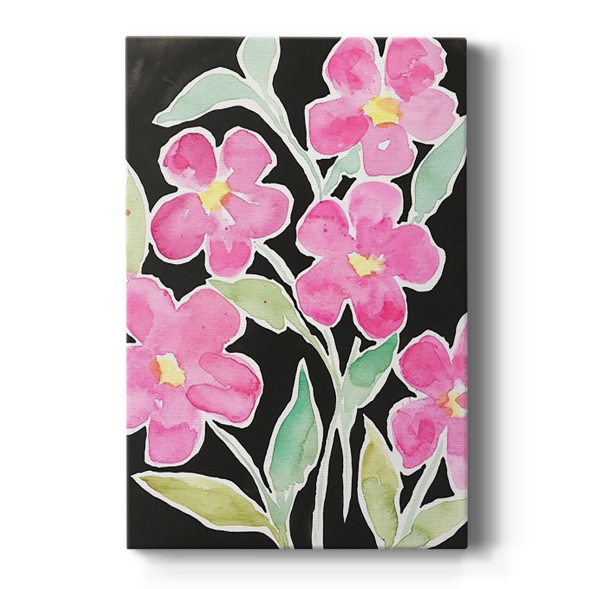 Floral Choir Premium Gallery Wrapped Canvas - Ready to Hang