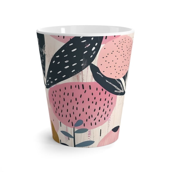 Floral Coffee Latte Mug