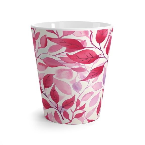 Floral Coffee Latte Mug