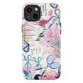 thumbnail image 1 of Floral Collage Phone Case, Artistic Botanical & Ribbon Illustration iPhone Cover, Elegant Protective Case for iPhone 17 16 15 14 13 12 11 Pro Max Plus Mini, 1 of 6