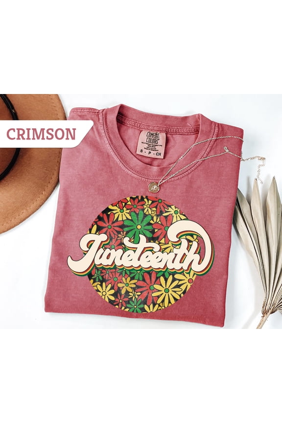 Floral Colorful 1865 Juneteenth TShirt Juneteenth Shirt Gift Black Lives Matter TeeBlack H