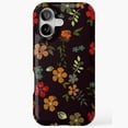 thumbnail image 1 of Floral Colorful Design Festive Holiday Seasonal Pattern Tough Phone Case iPhone 17 16 15 14 13 12 11 Pro Max, 1 of 2