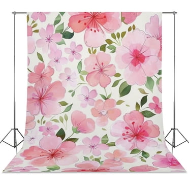 Floral Colorful Flower Backdrop Background for Photography Photo Booth ...