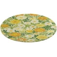 thumbnail image 1 of Floral Colorful Flower Floral Medallion Round Rug - Small Round Area Rug, Soft Non-Slip Machine Washable Bedroom Mat Indoor Accent Entry Carpet for Office Desk Dorm Hallway, 1 of 6