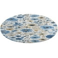 thumbnail image 1 of Floral Colorful Flower Round Rugs -Washable Non-Slip Small Round Area Rug Throw Soft Circle Rugs for Bedroom, Modern Print Indoor Carpet for Entryway Sofa Living Room, 1 of 6
