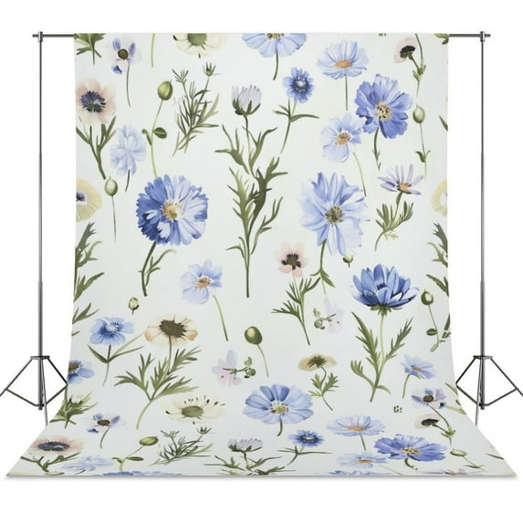 Floral Colorful Flower Spring Backdrop Backdrops for Photography Photo Background Nature Scenery Banner