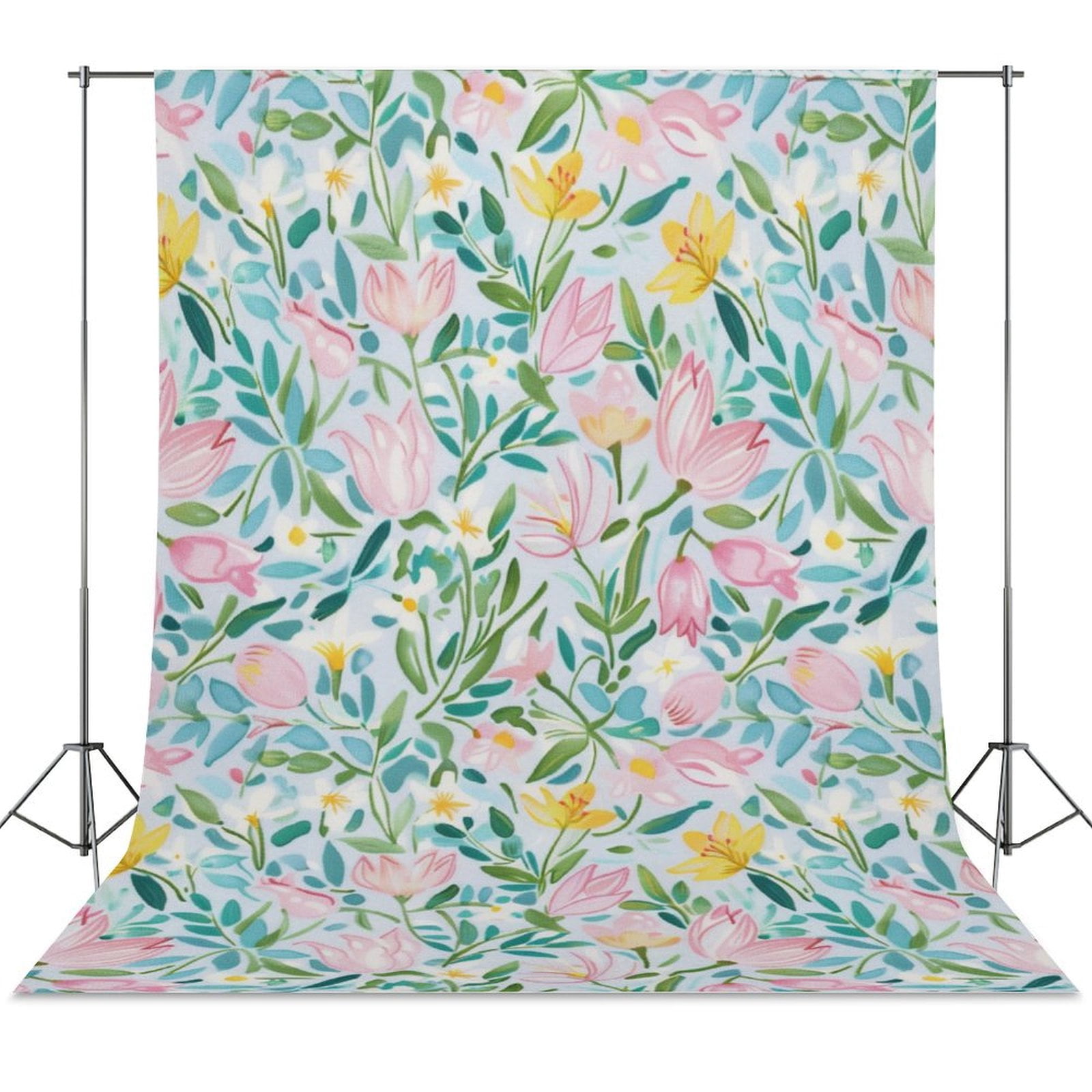 Floral Colorful Flower Spring Wall Backdrop Background Floral Backdrops ...