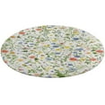 thumbnail image 1 of Floral Colorful Flower Washable Round Rug -Circle Area Rugs for Nursery Bedroom, Vintage Non Slip Non Shedding Low Pile Carpet for Living Room Coffee Table Entryway, 1 of 6