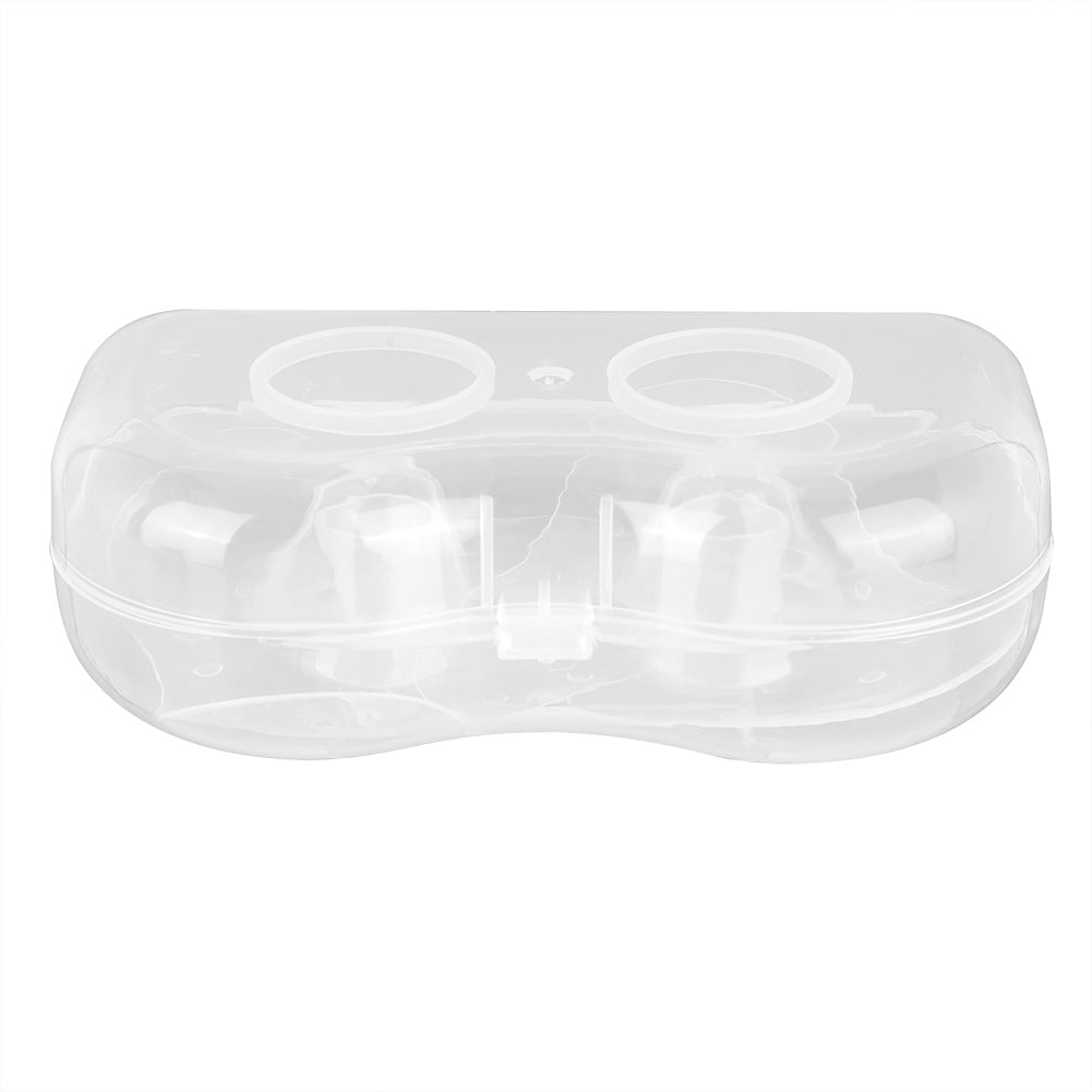 Floral Contact Nipple Shield, Convex Particle Design Aids Transition from Breastfeeding to Bottle Feeding, 2Pcs