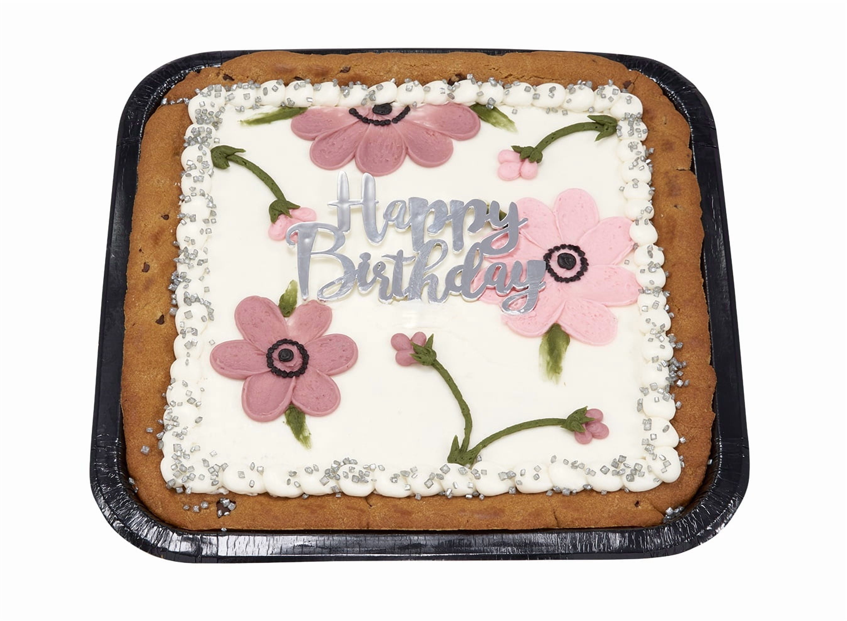 Floral Cookie Cake