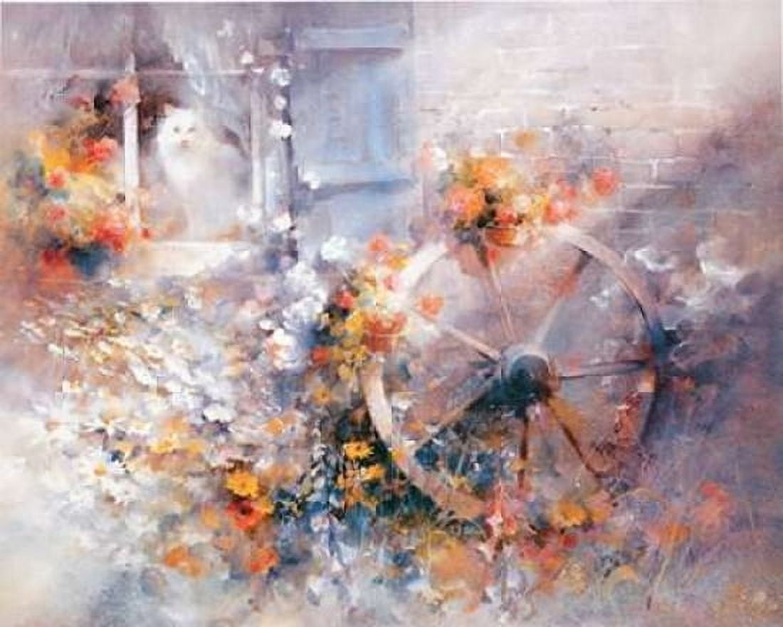 Floral Cottage Canvas Art - Willem Haenraets (24 x 30)