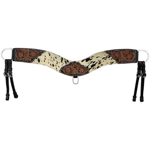 Floral & Cowhide Western Tripping Collar$$Sport & Recreation Other