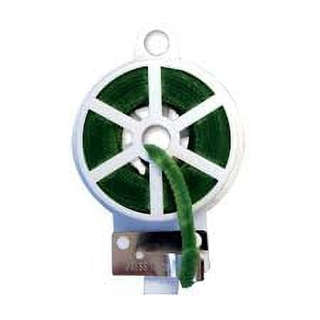 Floral Craft Wire -Moss Green Chenille on Spool with Cutter - 1 roll