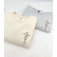 thumbnail image 1 of Floral Cross Christian Embroidered Crewneck, 1 of 1