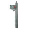 thumbnail image 1 of Special Lite SCF-1003-SPK-710-VG Floral Curbside with Springfield Mailbox Post, Verde Green, 1 of 4