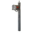 thumbnail image 1 of Floral Curbside Mailbox and Springfield Direct Burial Mailbox Post Smooth Square, 1 of 3