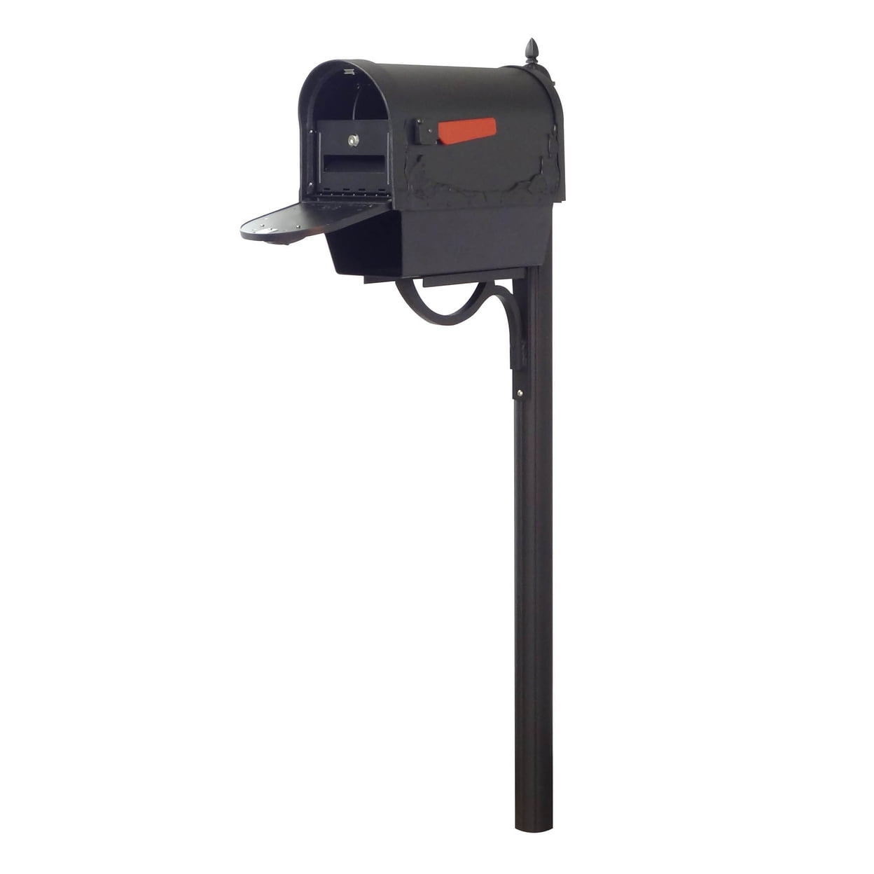 Special Lite Products Floral Curbside Mailbox with Newspaper Tube ...