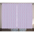thumbnail image 1 of Ambesonne Floral Curtains 2 Panel Set, Turkish Motifs, 108" x 96", Multicolor, 1 of 3